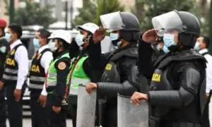 Policía Nacional afirma que solo utilizaron perdigones de goma en protestas