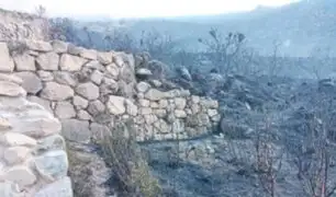 Cusco: confirman que incendio forestal  afectó parque arqueológico de Tipón
