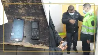 Cajamarca: incautan dos celulares a efectivo policial en penal