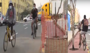 ¡Pedaleando el peligro! Ciclovía pone en riesgo la vida de ciclistas que transitan por La Victoria