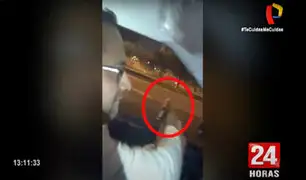 Ate: sujeto dispara su arma desde su vehículo mientras maneja