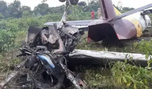 Iquitos: reportan 4 heridos tras aterrizaje forzoso de avión de carga