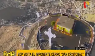 Cerro San Cristóbal: el símbolo de Lima pasa así los días de pandemia