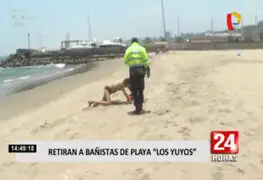 Barranco: bañista son retirados de la playa 'Los Yuyos'