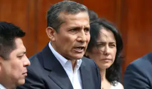 Caso Odebrecht: rechazan habeas corpus  a favor de  Humala contra Jueces de Primera Sala Penal