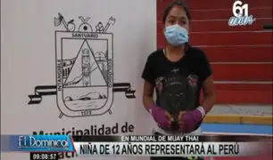 Mundial de Muay Thai: conoce a la niña de 12 años que representará al Perú