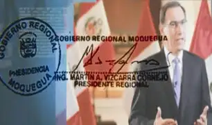 ¡Exclusivo! Firma del presidente Vizcarra lo contradice