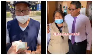 Incendio en ‘La cachina’: Osito Lima llevó ayuda a uno de los afectados en SJL