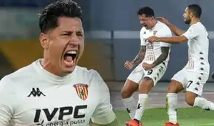 Lapadula generó pase gol en derrota del Benevento ante Nápoli