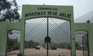 Cementerios de Comas permanecerán cerrados en tradicional Día de los Muertos