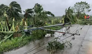 Muerte y destrucción deja tifón Molave  a su paso por Filipinas