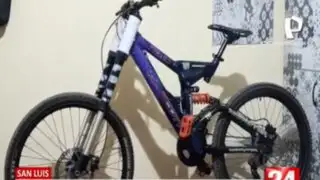 San Luis: Delincuentes ingresan a vivienda y roban 3 bicicletas de alta gama