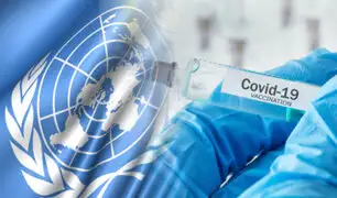 ONU pide que vacuna de COVID-19 sea "accesible" para todos