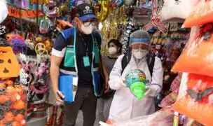 Mercado Central: clausuran y multan locales que vendían productos tóxicos por Halloween