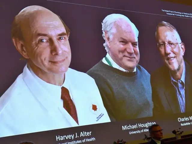 Otorgan Nobel de Medicina a los 3 descubridores del virus de la hepatitis C