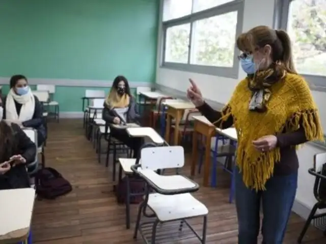 Argentina: clases presenciales se reanudaron en Buenos Aires