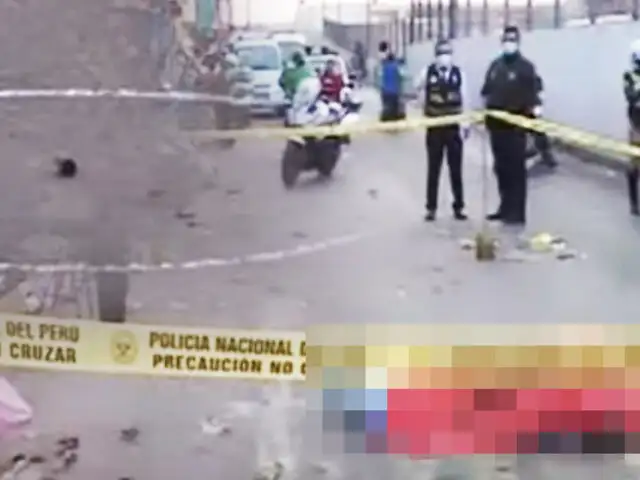 Asesinan a estibador en la avenida Zarumilla en SMP