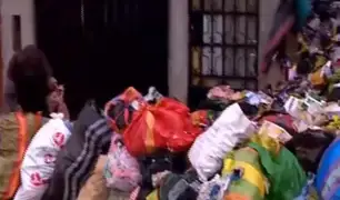 Cercado de Lima: vecinos afectados por basura que sujeto acumula desde 2018