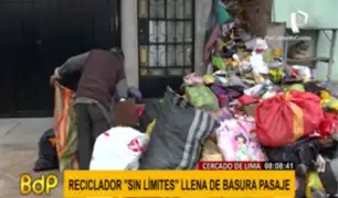 Cercado: piden ayuda a las autoridades ante foco infeccioso causado por reciclador