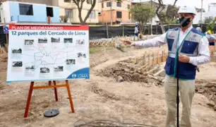 Cercado: Municipalidad de Lima realizará trabajos de mejoramiento en 12 parques