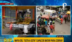 SMP: comerciantes temen regreso de mafia de prestamistas 'gota a gota' tras tiroteo