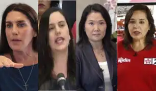 Elecciones 2021: Solo 4 mujeres en lista de 33 precandidatos presidenciales