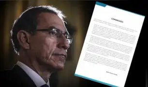 Presidente Martín Vizcarra se pronuncia tras revelación de chats