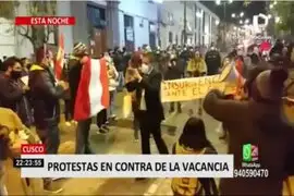 Marchas y protestas en el interior del país contra la vacancia del presidente Vizcarra