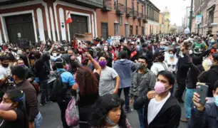 Cercado de Lima: Metropolitano desvía algunas de sus rutas por protestas contra vacancia