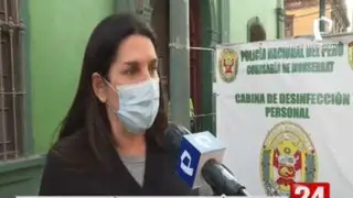 Carolina Lizárraga visitó comisarías para ver situación de detenidos durante manifestación