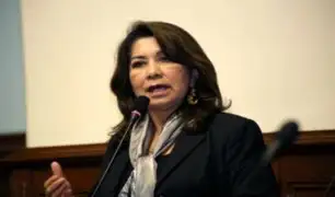 Martha Chávez sostiene que Manuel Merino debería "encargarse del despacho presidencial"