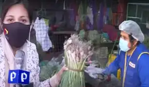 Así están los precios de las verduras en el mercado “Unicachi”