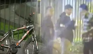 Delincuentes intentaron robar bicicleta durante marcha en el Centro de Lima