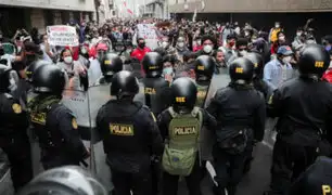 Mininter sobre marchas: no hay razón de ser una respuesta policial cuando son pacíficas