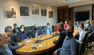 Manuel Merino se reunió con ministros en sede del MININTER