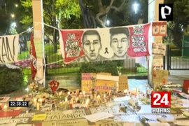 Miraflores: Se realizó vigilia por los dos jóvenes fallecidos en protestas