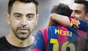 Xavi Hernández quiere que Messi siga en el Barça