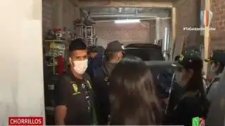 Chorrillos: Escuadrón Terna descubre taller donde desmantelaban vehículos robados