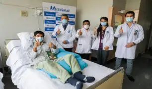 Médicos de Essalud reconstruyen laringe a joven afectado tras accidente