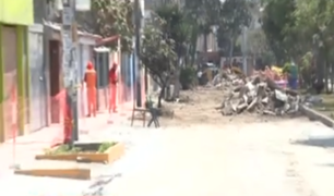 Cercado de Lima: vecinos denuncian destrucción de veredas por construcción de ciclovía