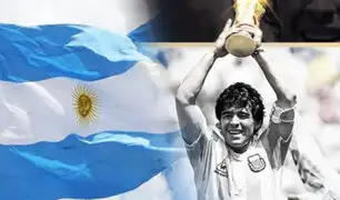 Argentina decretó tres días de duelo por la muerte de Diego Maradona