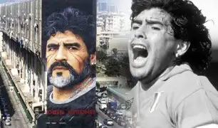 Nápoles también llora la partida de Maradona