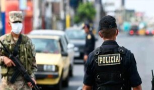 10 mil policías y 4 mil militares resguardarán Lima y Callao durante fiestas
