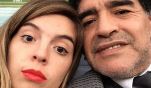 Hija de Maradona tras su muerte: “Te voy a amar y defender toda mi vida”