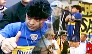 EXCLUSIVO | video inédito de la despedida de Maradona en 2001