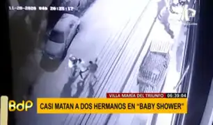 VMT: dos hermanos fueron golpeados brutalmente en "Baby Shower"