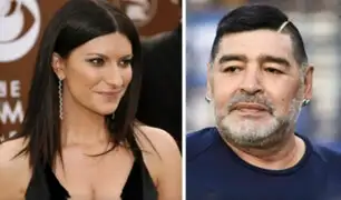 Laura Pausini tras muerte de Diego Maradona: “Un hombre poco apreciable”