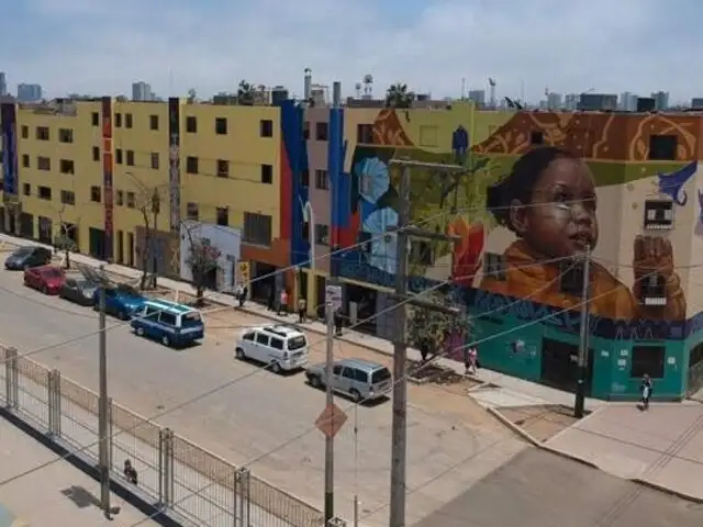 El nuevo rostro de El Porvenir: pintan 14 murales en complejos habitacionales