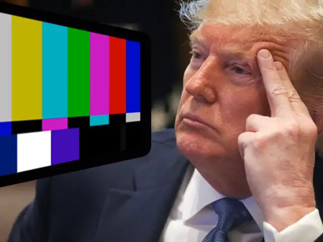 Discurso de Donald Trump fue sacado del aire por televisoras de EEUU