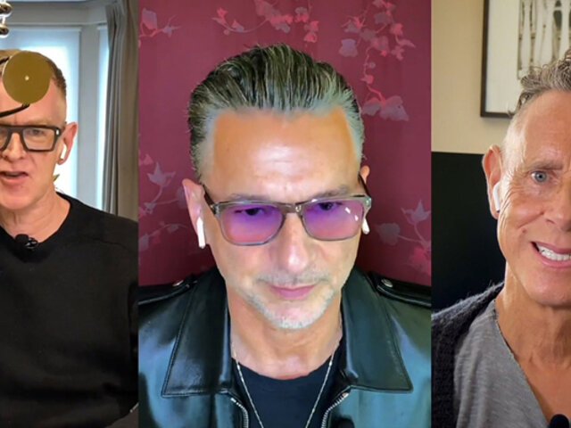 Depeche Mode llegó al Salón de la Fama del Rock de manera virtual
